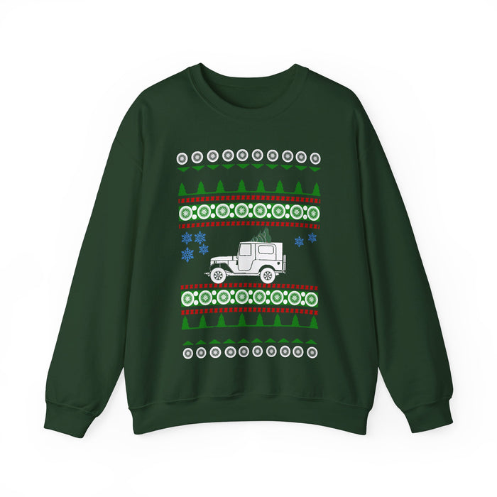 Toyota FJ25 Ugly Christmas Sweater for Canadian Customers (prints and ships from within Canada)