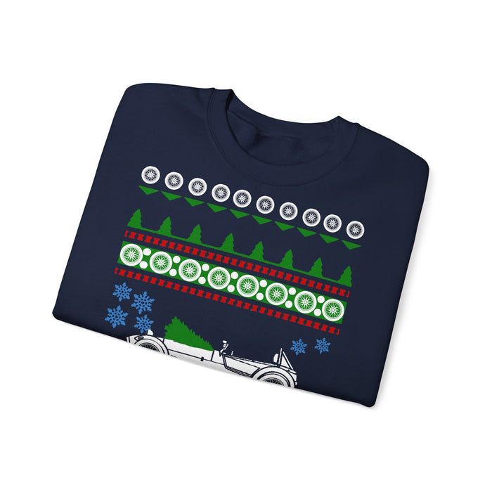 Sports Car like a Super 7 Ugly Christmas Sweater for European Customers ONLY--Prints and ships from Europe