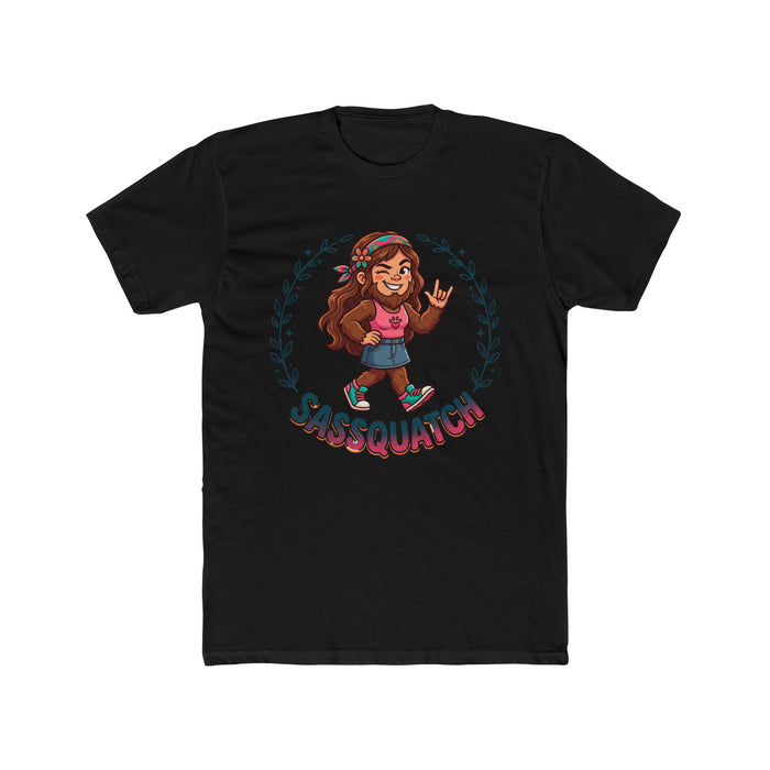 Sassquatch Funny Sassy T-Shirt — Humorous Bigfoot Graphic Tee