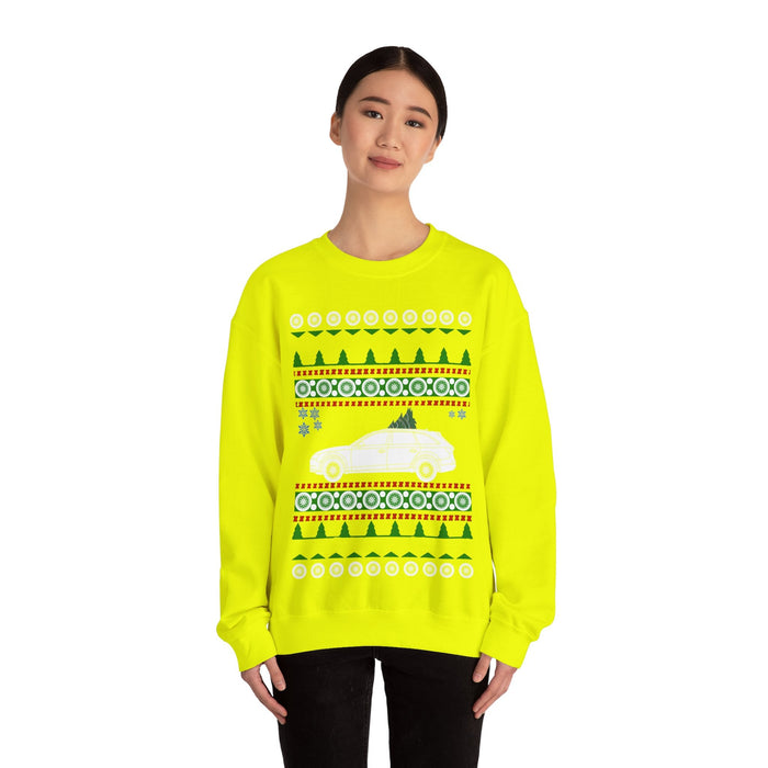 German Wagon like a 2017 A4 Allroad Ugly Christmas Sweater for UK Customers ONLY--Will print and ship from within the UK