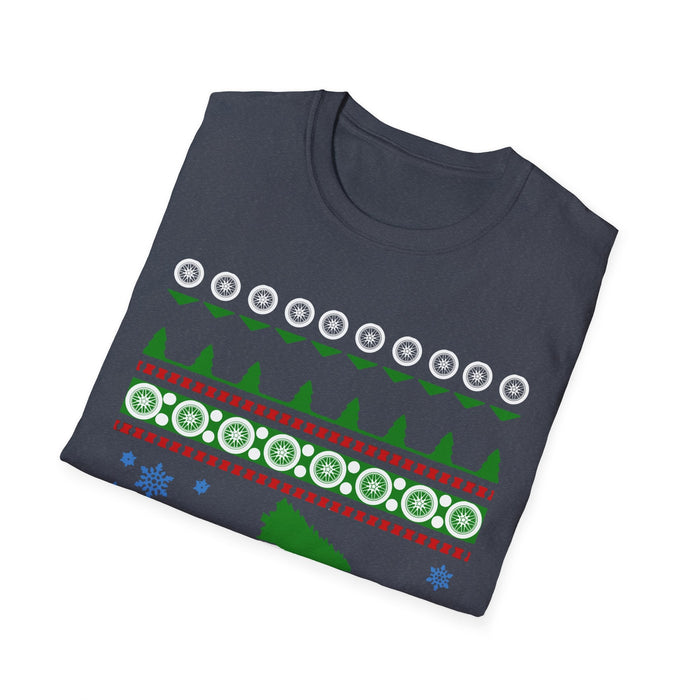 Swedish Car like a 240 Ugly Christmas "sweater" t-shirt