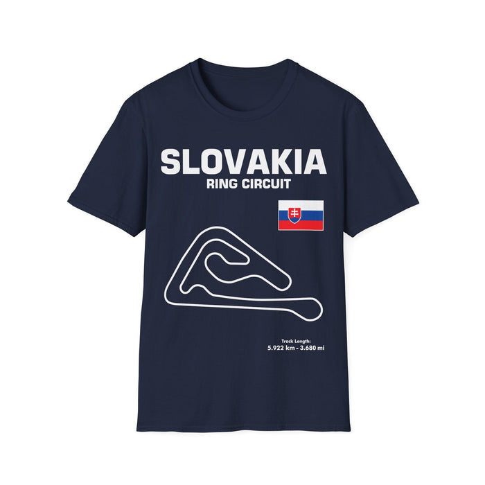 Slovakia Ring Circuit Track Outline for customers in the UK only--Prints and ships from within the UK