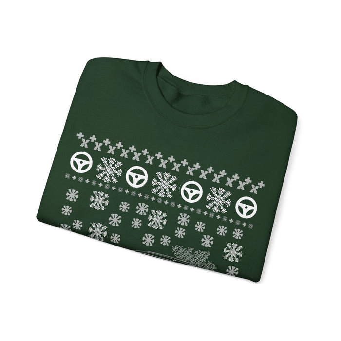 Saab 9-5 wagon ugly christmas sweater jumper for UK customers ONLY---Prints and ships from within the UK