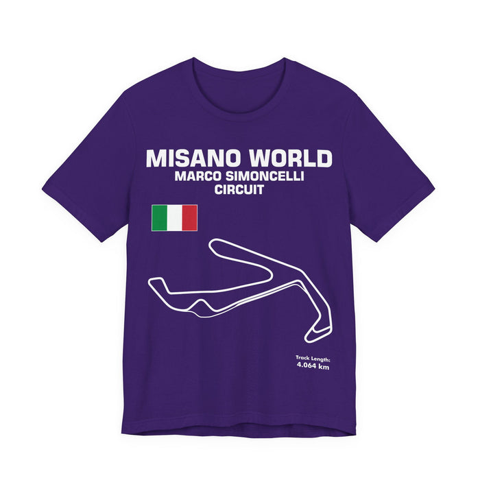 Track Outline Misano World Circuit for UK Customers ONLY--Prints and ships from the UK.