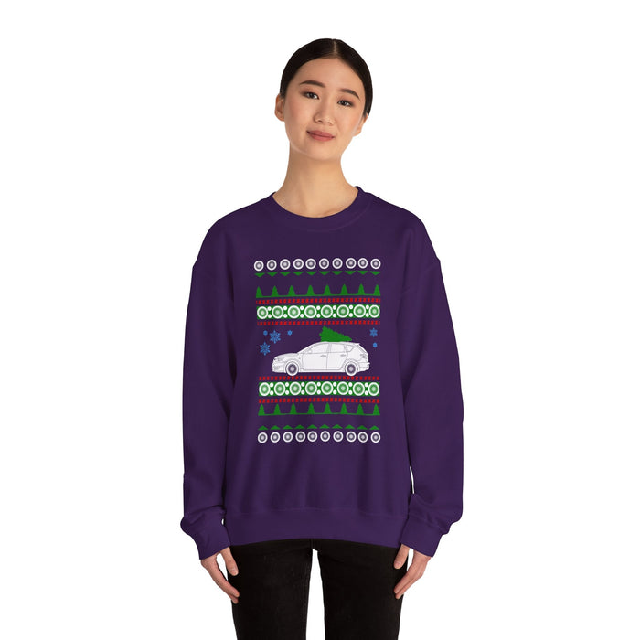 2007 MazdaSpeed 3 Ugly Christmas Sweater for Canadian Customers ONLY--Prints and ships from within Canada
