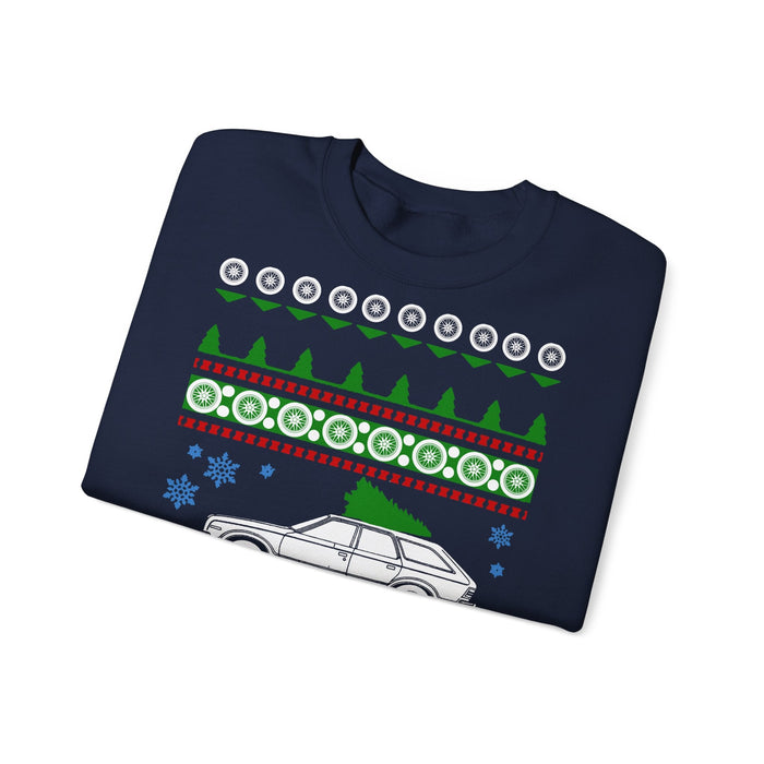 AMC Eagle Wagon 4x4 Ugly Christmas Sweater Sweatshirt for European Customers ONLY---This item prints and ships from Europe
