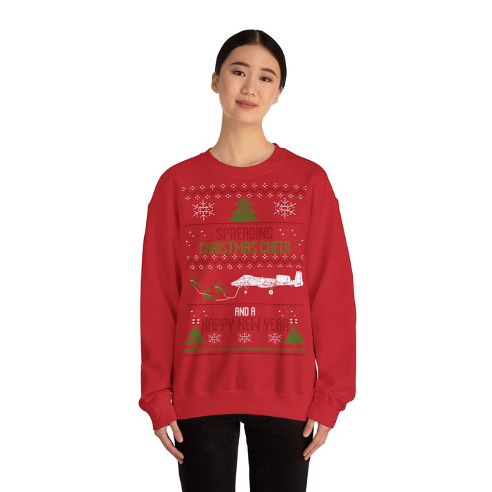 A10 A-10 Warthog ugly Christmas Sweater Sweatshirt for European Customers ONLY---item is printed and shipped from Germany