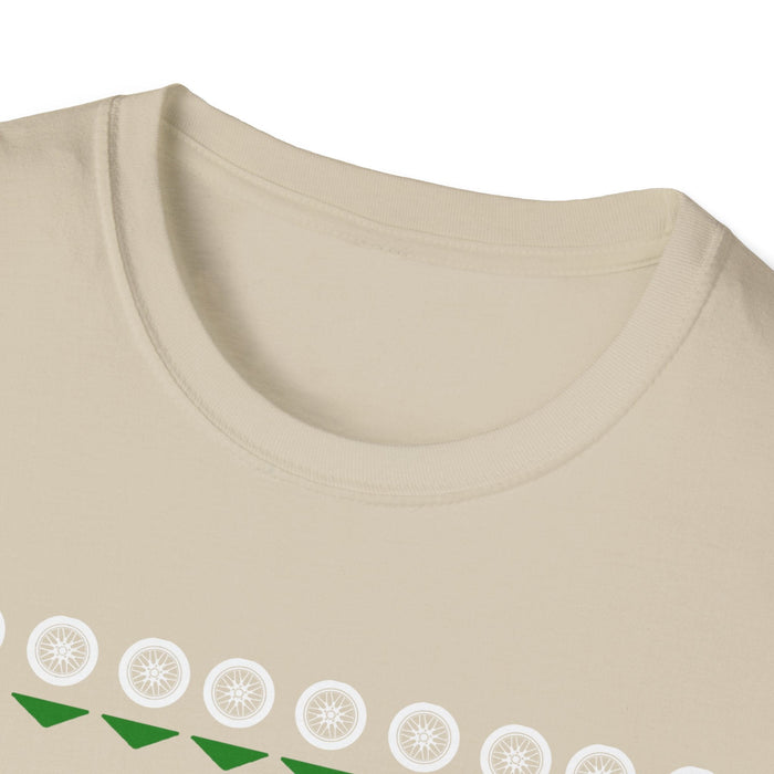 Swedish Car like a 240 Ugly Christmas "sweater" t-shirt