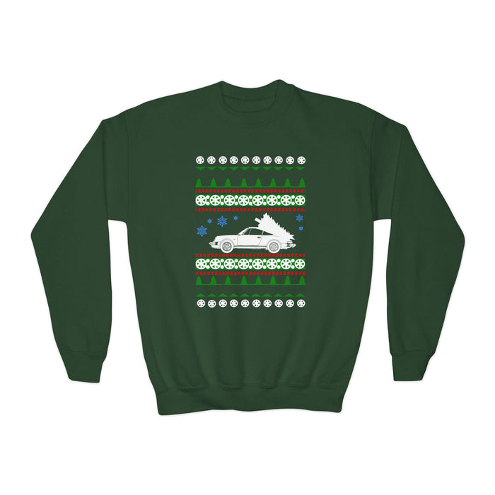 Youth 911 930 Turbo Ugly Christmas Sweater Sweatshirt