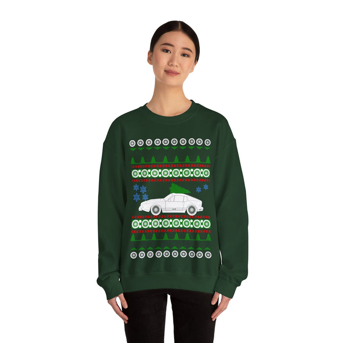 Saab Sonett Ugly Christmas Sweater Sweatshirt for European Customers ONLY--Prints and ships from within Europe