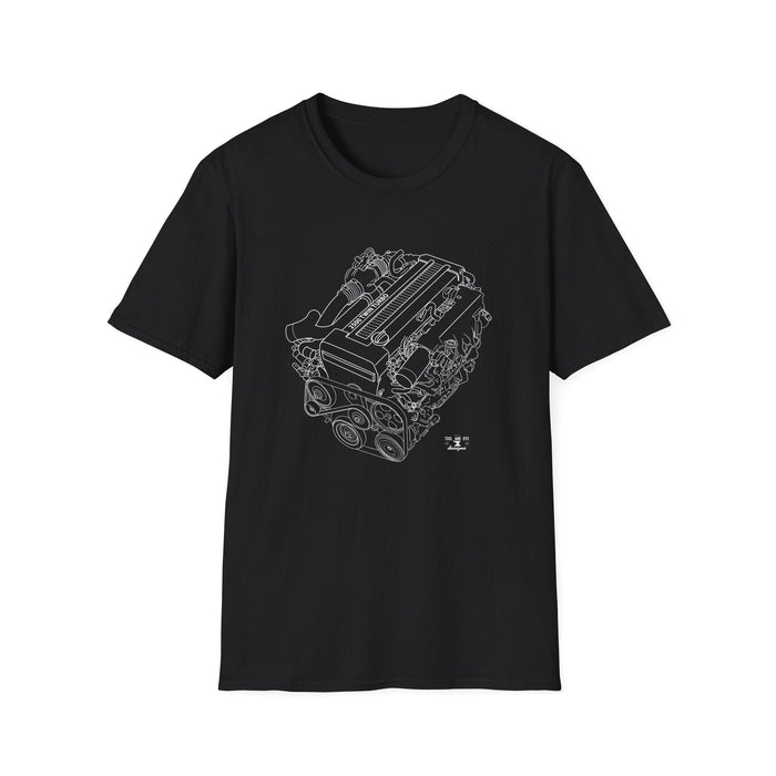 Engine Blueprint Series Toyota 1JZ for Canadian Customers ONLY (this shirt will print and ship from within Canada)