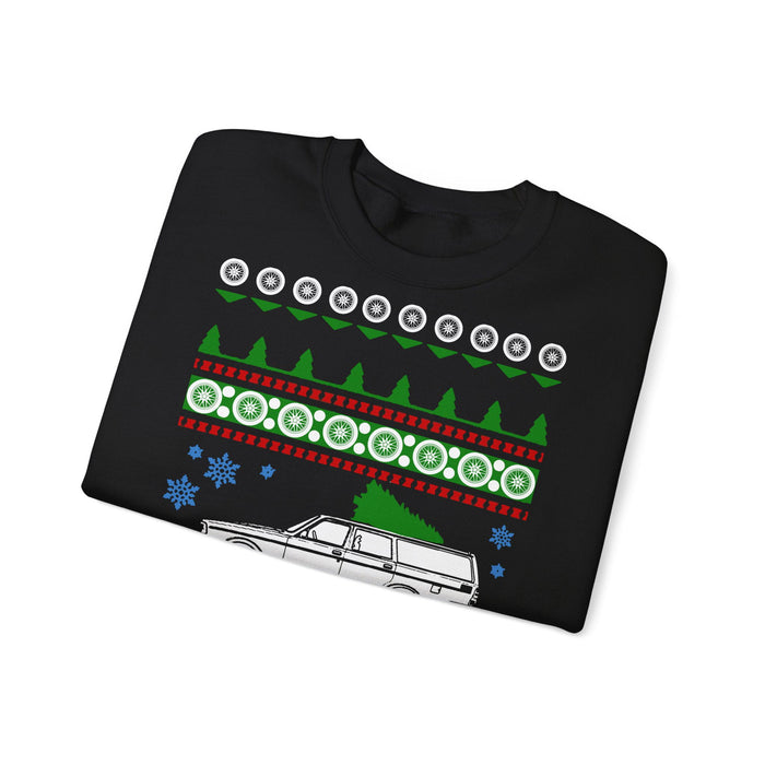 Swedish Wagon 245 Old School Ugly Christmas "Sweater" Sweatshirt for European Customers ONLY--This item prints and ships from within Europe