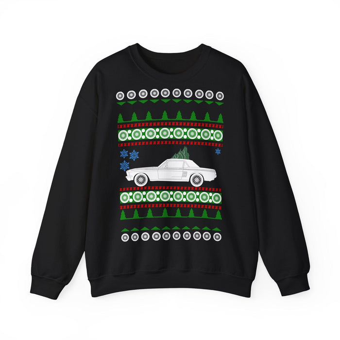 1967 Pacesetter Mustang Ugly Christmas Sweater Sweatshirt for European Customers ONLY--Prints and ships from Europe