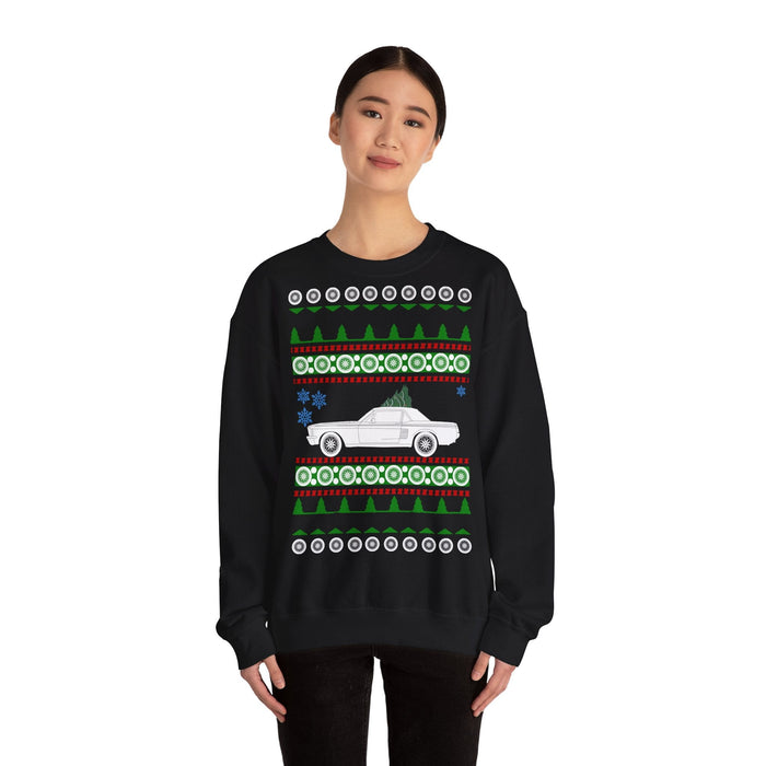 1967 Pacesetter Mustang Ugly Christmas Sweater Sweatshirt for European Customers ONLY--Prints and ships from Europe
