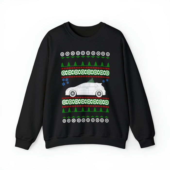 Toyota Corolla GR 2024 Ugly Christmas Sweater Sweatshirt for Canadian Customers Only--Prints and ships from Within Canada