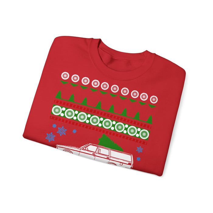 Swedish Wagon 245 Old School Ugly Christmas "Sweater" Sweatshirt for European Customers ONLY--This item prints and ships from within Europe