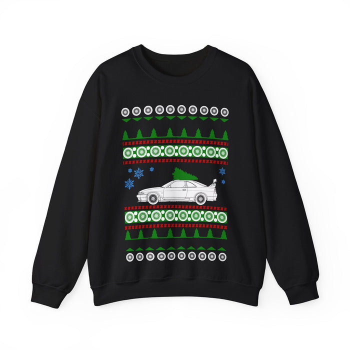 Nissan GTR R33 Skyline Ugly Christmas Sweater Sweatshirt Jumper for UK customers ONLY--prints and ships from within the UK