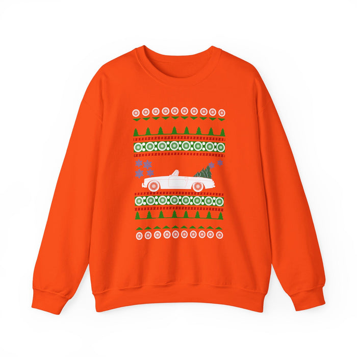 Datsun Roadster Ugly Christmas Sweater Sweatshirt for Customers Residing in Canada ONLY--Prints and ships from within Canada