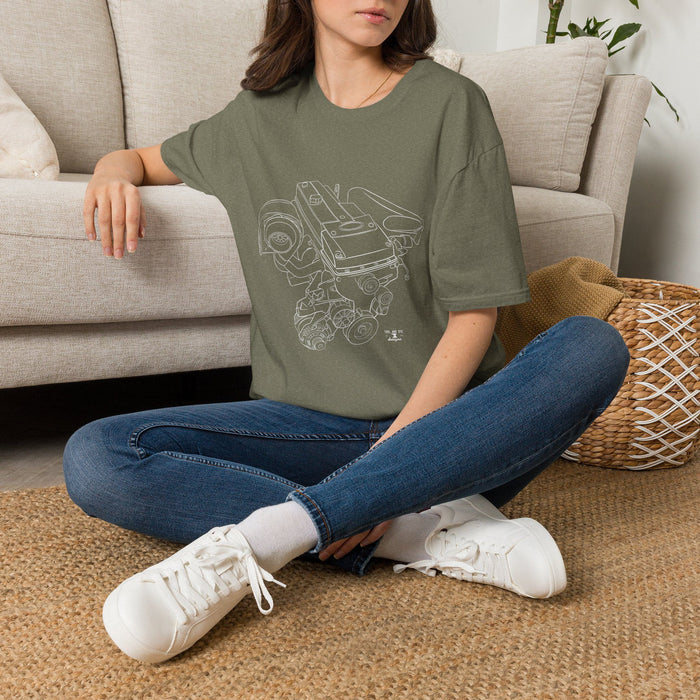 Barra Engine Outline T-shirt for Australian and New Zealand Customers ONLY---This shirts prints and ships from Australia