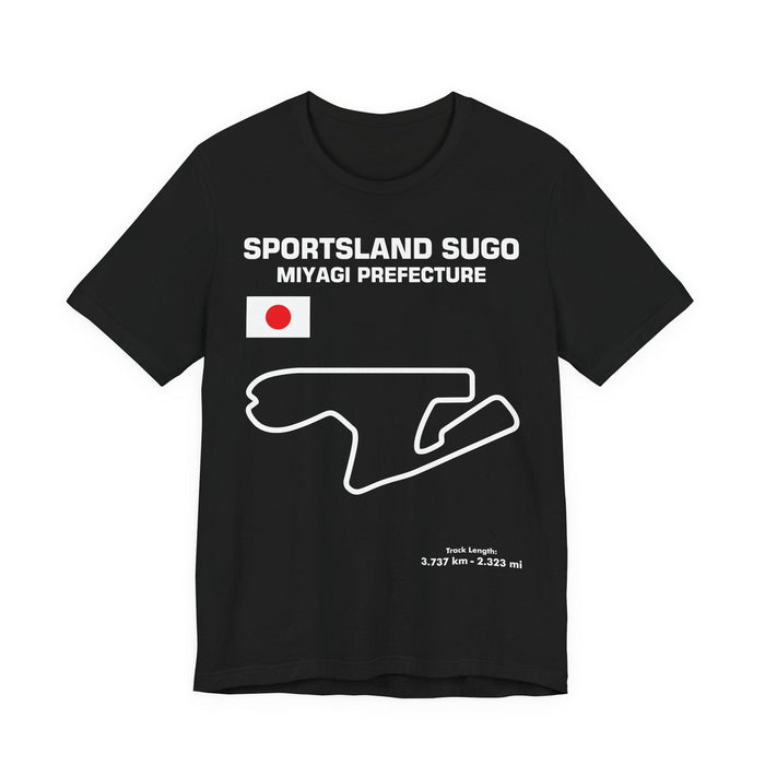 Sportsland Sugo Track Outline T-shirt for European Customers ONLY---Item prints and ships from within Europe