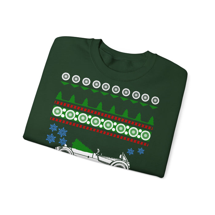 Sports Car like a Super 7 Ugly Christmas Sweater for European Customers ONLY--Prints and ships from Europe