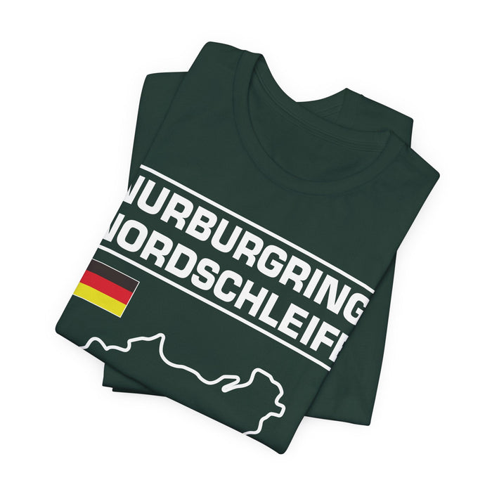 Nurburgring Nordschleife Short Sleeve T-shirt