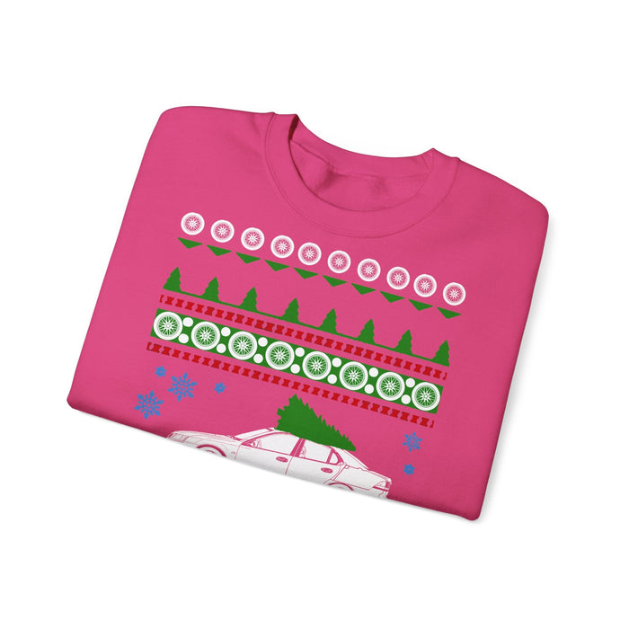 Saab 9-3 Ugly Christmas Sweater Sweatshirt for European Customers ONLY---Item prints and ships from within Europe