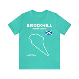 Track Outline Series Knockhill Racing Circuit for UK customers only---Prints and ships from within the UK