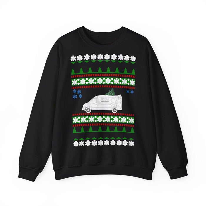 Ambulance EMT Ugly Christmas Sweater for European Customers ONLY---Prints and ships from within Europe
