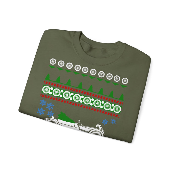 Sports Car like a Super 7 Ugly Christmas Sweater for European Customers ONLY--Prints and ships from Europe