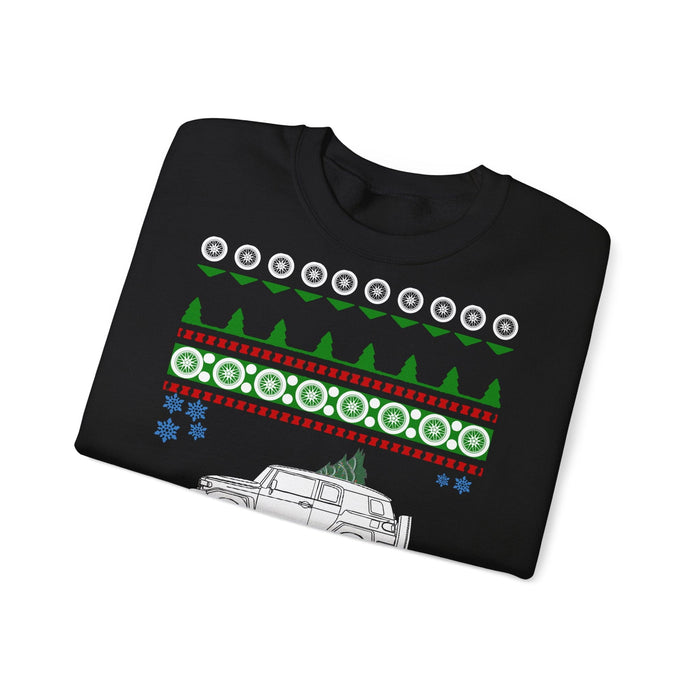 FJ Cruiser Ugly Christmas Sweater Sweatshirt for European Customers ONLY--This item prints and ships from within Europe