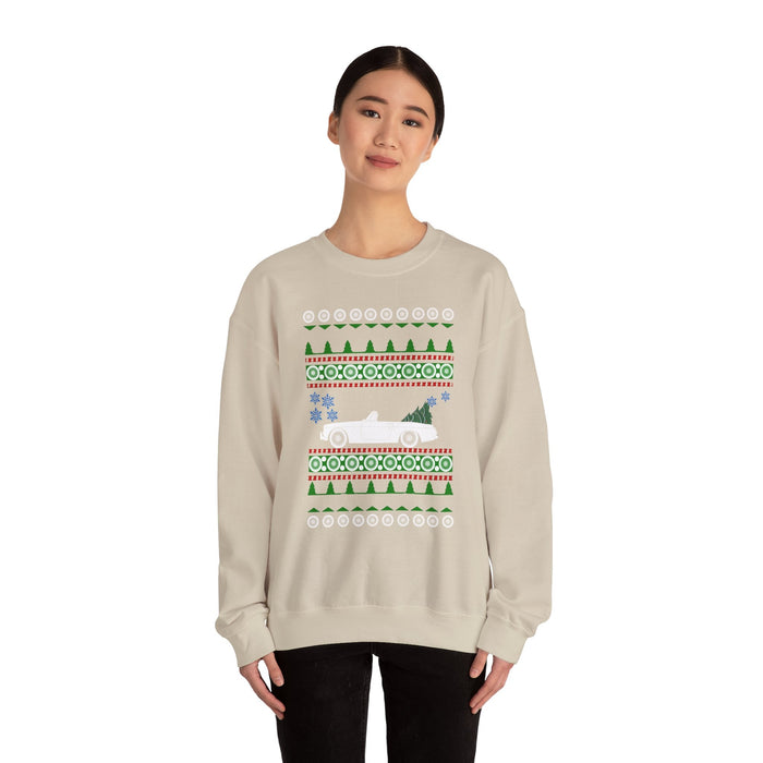 Datsun Roadster Ugly Christmas Sweater Sweatshirt for Customers Residing in Canada ONLY--Prints and ships from within Canada