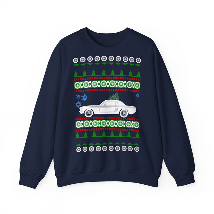 1967 Pacesetter Mustang Ugly Christmas Sweater Sweatshirt for European Customers ONLY--Prints and ships from Europe
