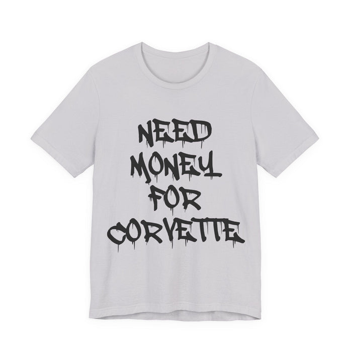 Need Money for Corvette T-shirt for European Customers ONLY--Prints and ships from within Europe
