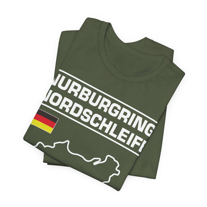 Nurburgring Nordschleife Short Sleeve T-shirt