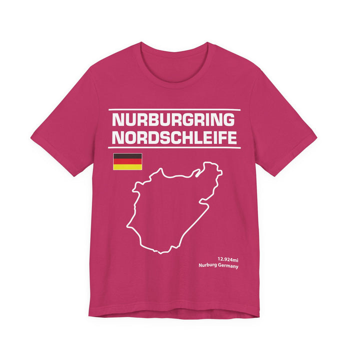 Nurburgring Nordschleife Short Sleeve T-shirt