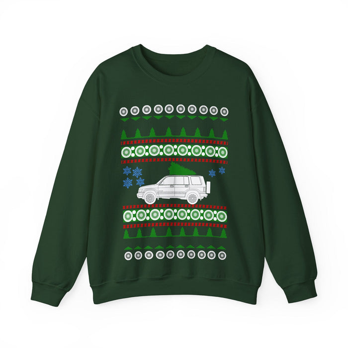Isuzu Trooper Ugly Christmas Sweater Sweatshirt for customers in the UK only as this prints and ships from the UK