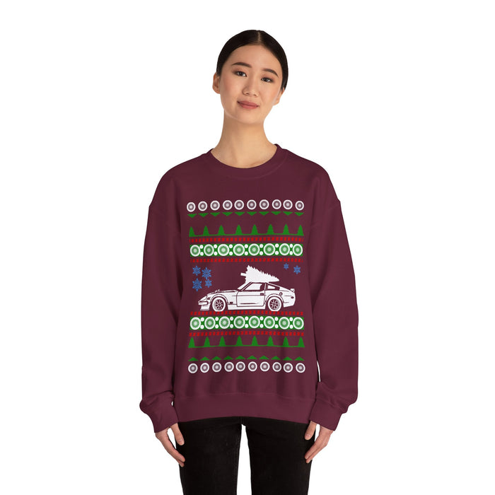 Datsun 280zx Ugly Christmas Sweater Jumper for UK customers ONLY--Prints and ships from within the UK