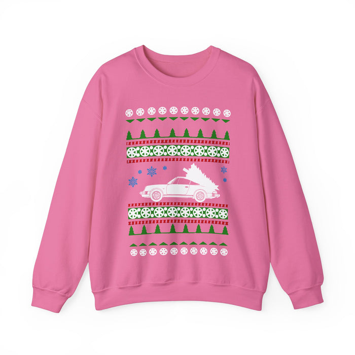 911 930 Turbo Ugly Christmas Sweater Jumper