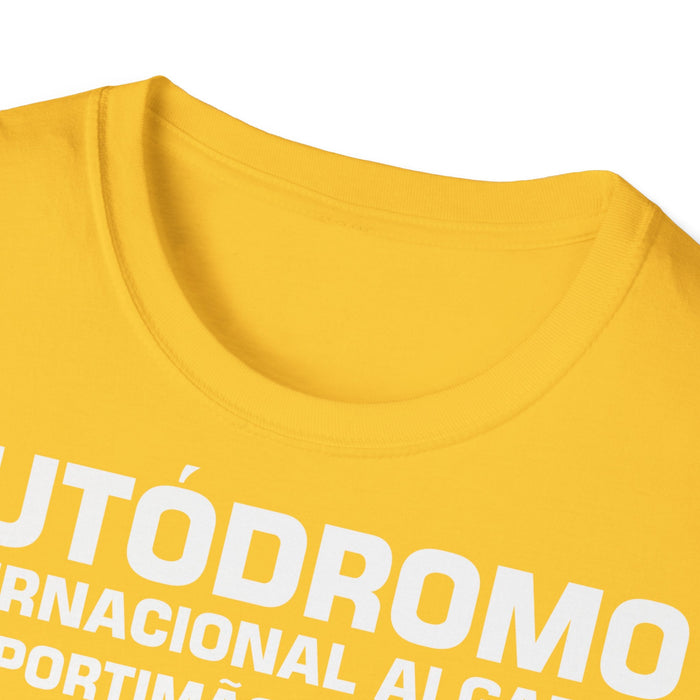 Track Outline Autodromo Internacional Algarve Portimao T-shirt for European Customers ONLY--Prints and ships from within Europe