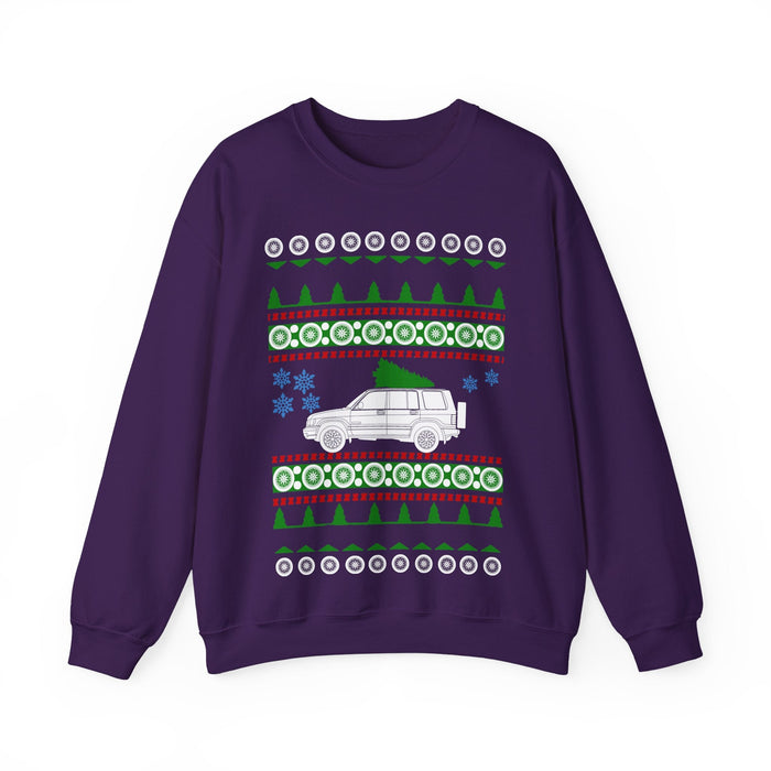 Isuzu Trooper Ugly Christmas Sweater Sweatshirt for customers in the UK only as this prints and ships from the UK