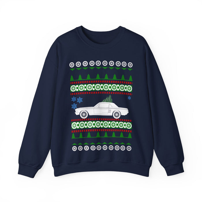 1967 Pacesetter Mustang Ugly Christmas Sweater Sweatshirt for European Customers ONLY--Prints and ships from France