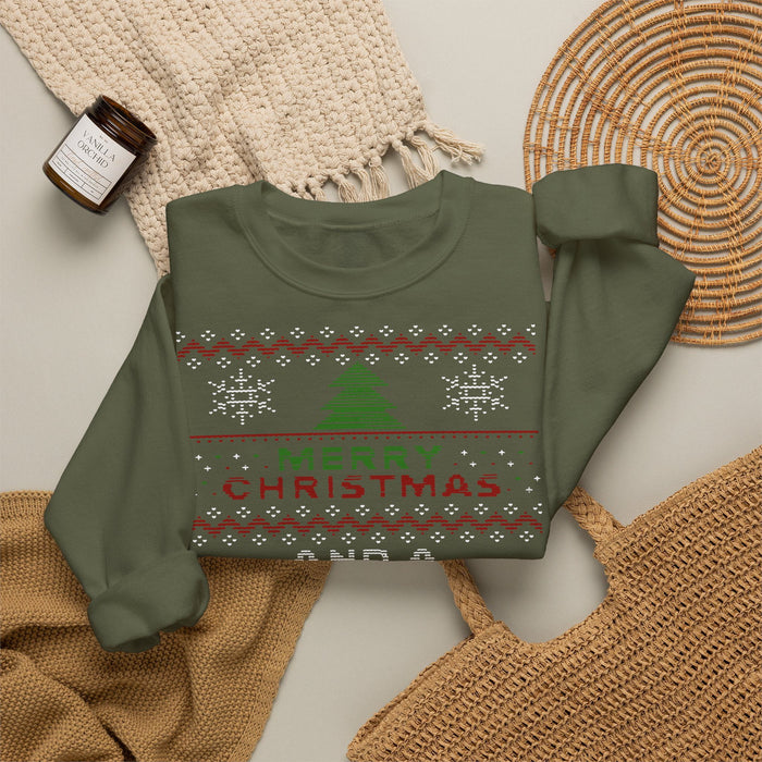 F35A Airplane Fighter Jet Ugly Christmas Sweater Sweatshirt for European Customers ONLY---Prints and ships from within Europe