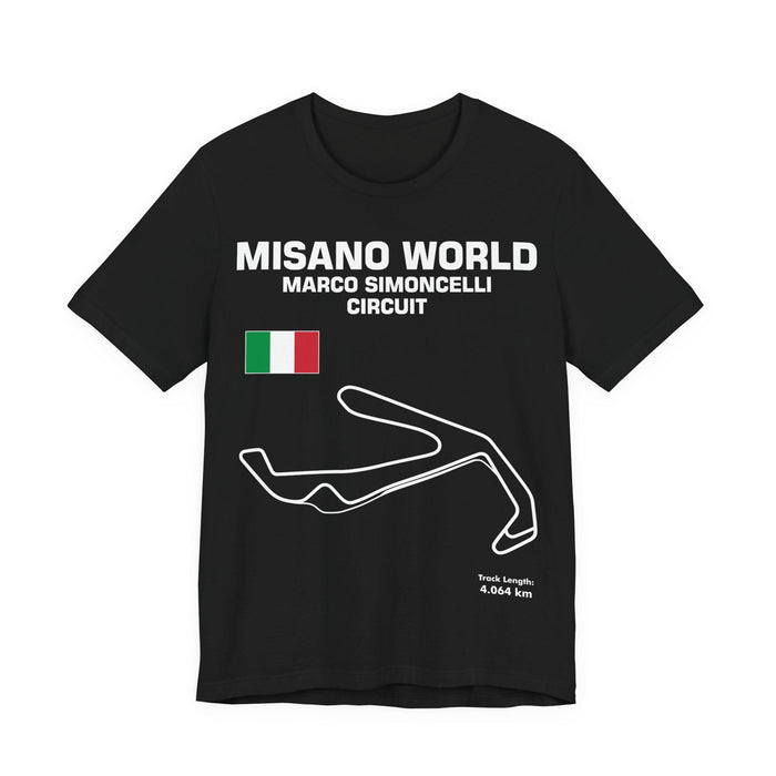 Track Outline Misano World Circuit for UK Customers ONLY--Prints and ships from the UK.