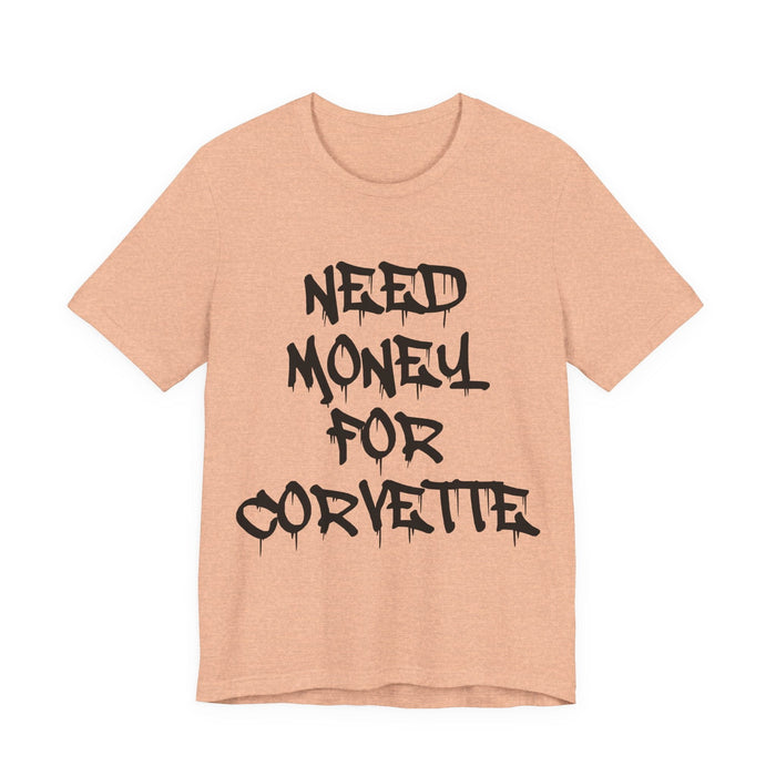 Need Money for Corvette T-shirt for European Customers ONLY--Prints and ships from within Europe