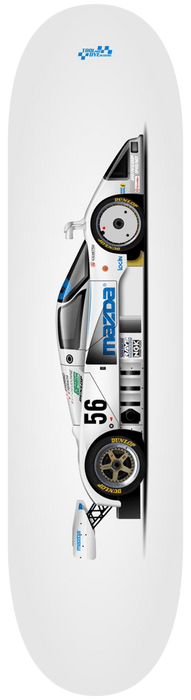 Mazda 787B Skateboard Deck 7-ply canadian hard rock maple V3