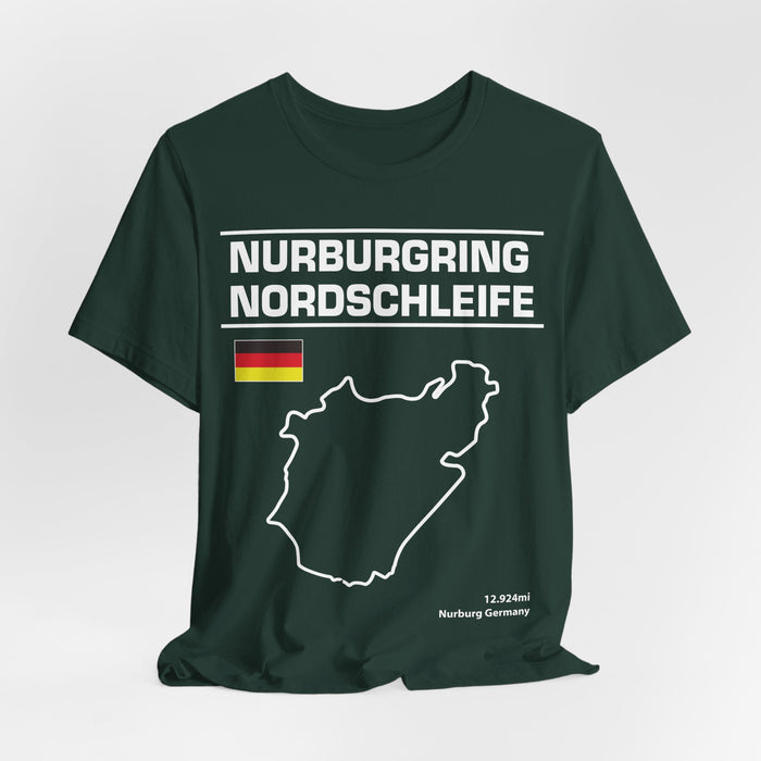 Nurburgring Nordschleife Short Sleeve T-shirt