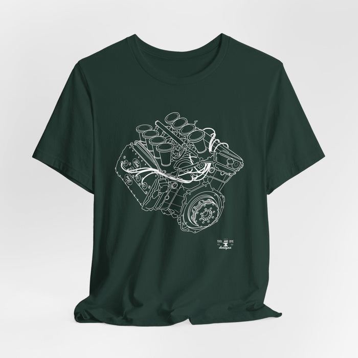 Engine Blueprint Series DFV Cosworth V8 for UK Customers ONLY--This item will print and ship from within the UK