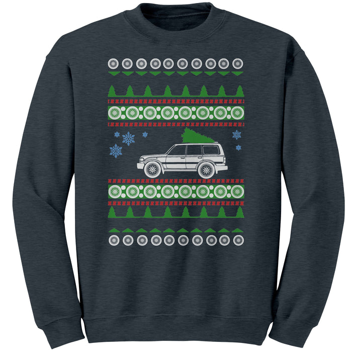 80 Series Land Cruiser Ugly christmas sweatshirt - updated 1