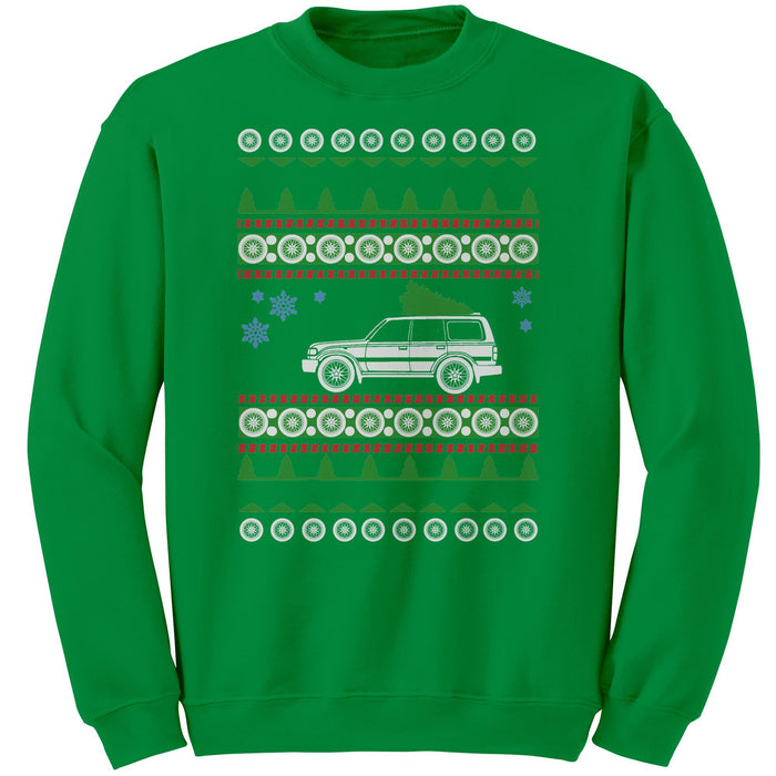 80 Series Land Cruiser Ugly christmas sweatshirt - updated 2